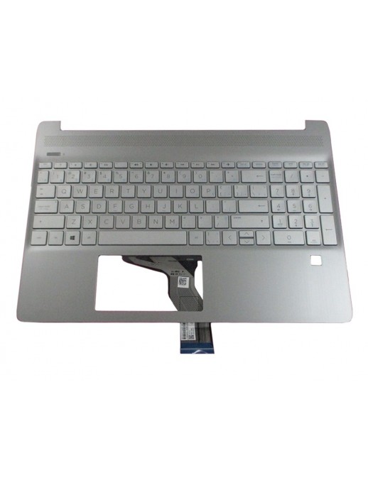 L63578-061 Tastiera Italiana Palmrest HP Pavilion 15s-eq0057nl 15S-DY 15-GW 14-DH 15-DY (Natural Silver) 14-DH1004LA 14-DH100...
