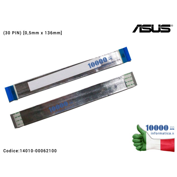 Cavo Collegamento IO FFC (30 PIN) [0,5mm x 136mm] ASUS K56 K56CA K56CB K56CM R505CB R505CM S550C S550CA S550CB S550CM S56CA S56C