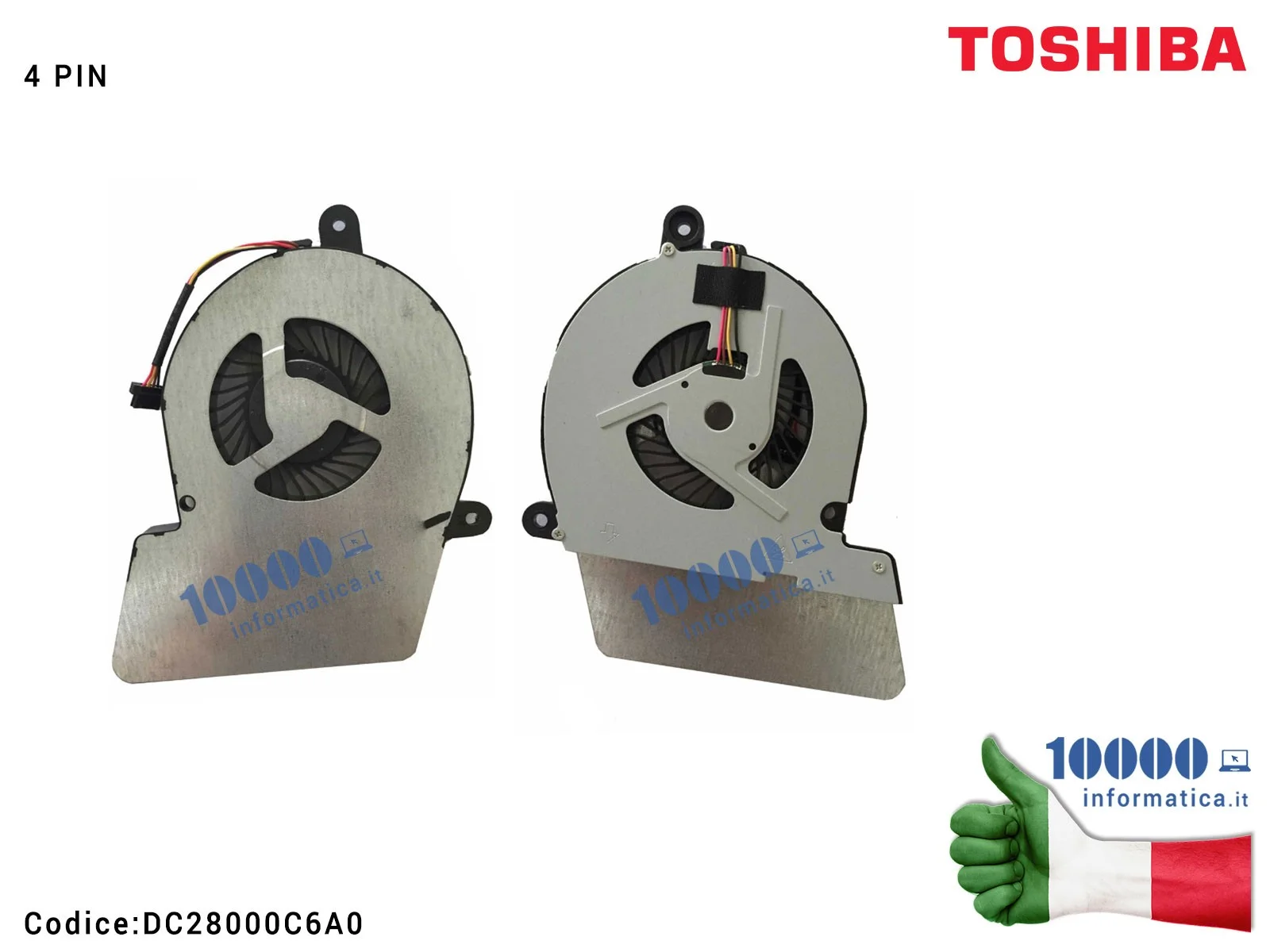 DC28000C6A0 Ventola Fan CPU TOSHIBA Satellite U900 U940 U945 AY06505HX14D300 AB07505HX07KB00 DC28000C6A0 Ventola Fan CPU TOSHIBA Satellite U900 U940 U945 AY06505HX14D300 AB07505HX07KB00