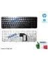 697452-061 Tastiera Italiana HP Pavilion G6-2000 G6-2100 (FRAME INCLUSO) [LOGO WINDOWS 8]