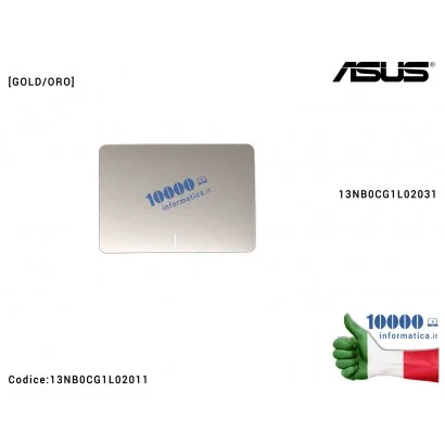 13NB0CG1L02011 Adesivo Mylar Copertura per Touchpad Mouse [GOLD] ASUS VivoBook Max X541 X541N X541NA X541NC X541SA X541SC X54...
