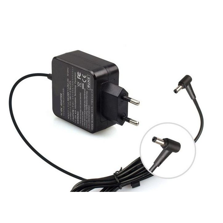 MSPT2050 CoreParts Toshiba Alimentatore Power Adapter 45W 19V 2.37A Plug: 5.5*2.5mm EU Wall Toshiba Ultrabook Z830-K01S PA5044U-