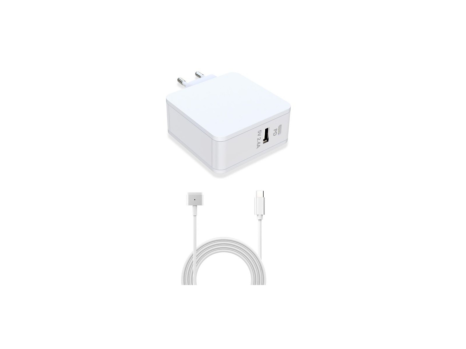 MBXAP-AC0021 MBXAP-AC0021 CoreParts Alimentatore Power Adapter per MacBook 45W 14.8V 3A Plug: Magsafe 2 with 1.8m cable & USB...