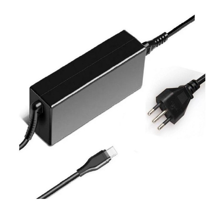 MBXUSBC-AC0018 CoreParts USB-C Alimentatore Power Adapter 65W 5-20V/3-3.5A PD3.0 CE FCC ROHS - Including Italian Type L Power Co