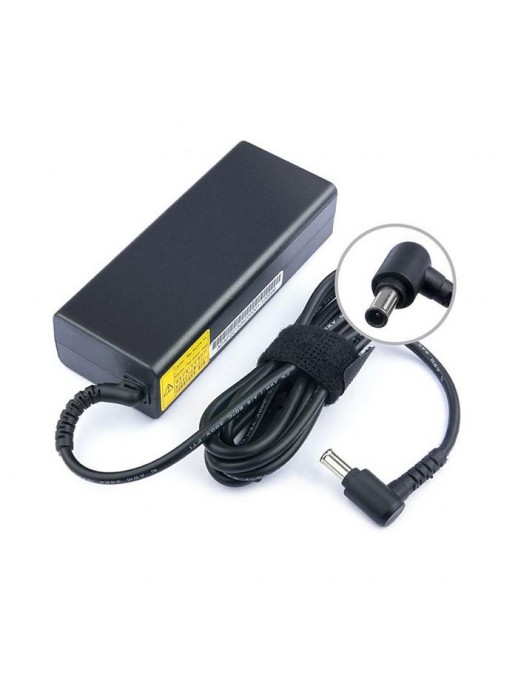 MBA1343 CoreParts Alimentatore Power Adapter per Sony 76W 19.5V 3.9A Plug:6.5*4.4p Including EU Power Cord VGP-AC19V38 ADP-75UB 