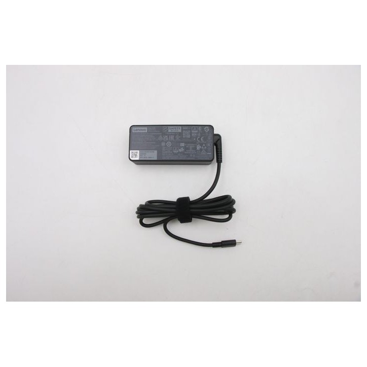 5A10W86244 Lenovo 45W USB-C Alimentatore Power Adapter with Power Delivery compatible with Lenovo notebooks and tablets multi-vo