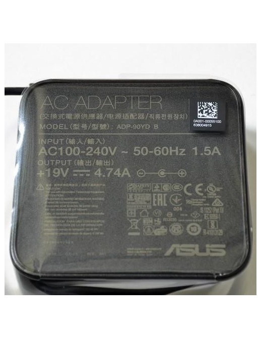 0A001-00055100 Asus Asus ADAPTER 90W 19V 3PIN 5.5PHI 0A001-00700000