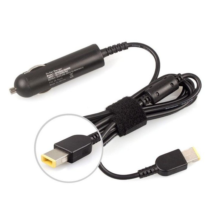 MBXLE-DC0001 CoreParts Car Adapter per Lenovo 65W 20V 3.3A Square plug 0B47481 45N0253 45N0254 0A36262 0C19868 0B47459 FRU45N025