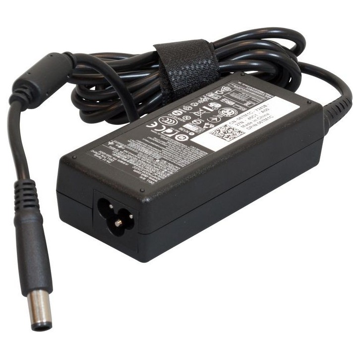 RGFH0 Dell Alimentatore AC Adapter 65W 19.5V 3 Pin 7.4mm C6 Power Cord Lot 6 6TM1C 0RGFH0