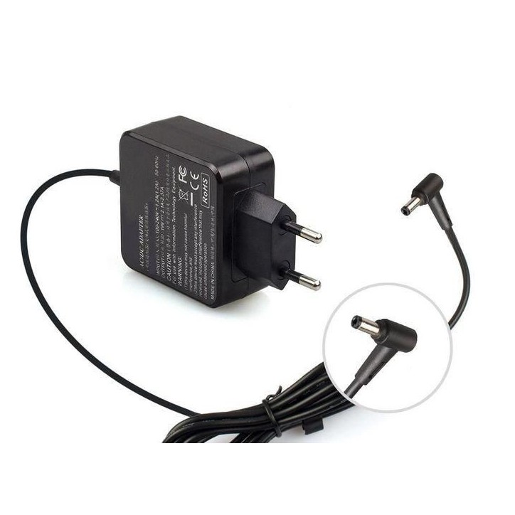 MBA50049 CoreParts Alimentatore Power Adapter per Toshiba 45W 19V 2.37 Plug:5.5*2.5 Including EU Power Cord P000536660 P00060490