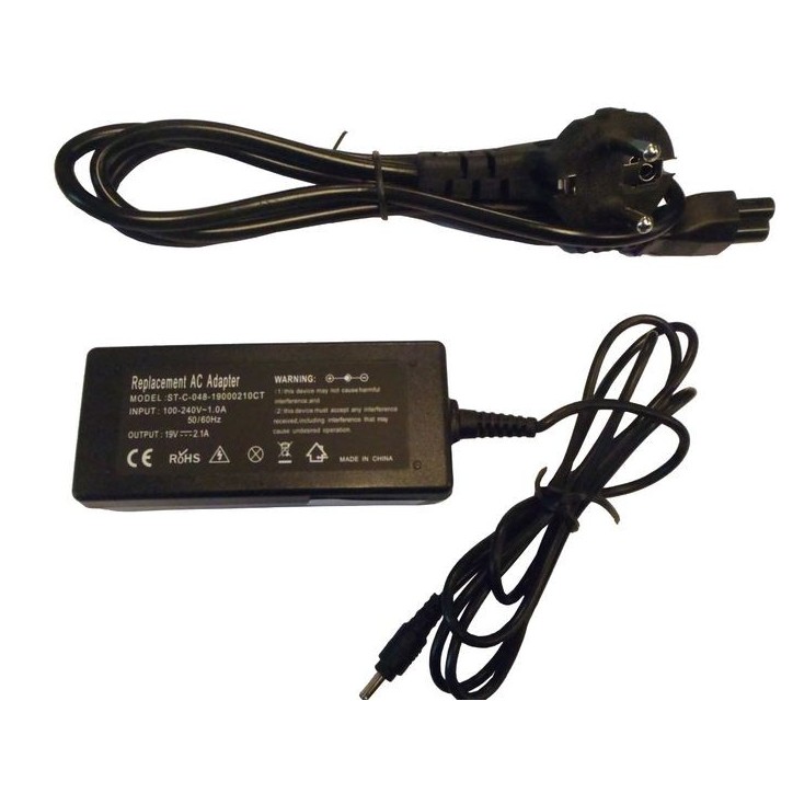 MBA1308 CoreParts Alimentatore Power Adapter per Samsung 40W 19V 2.1A Plug:3.0*1.2 Including EU Power Cord BA44-00295A BA44-0027