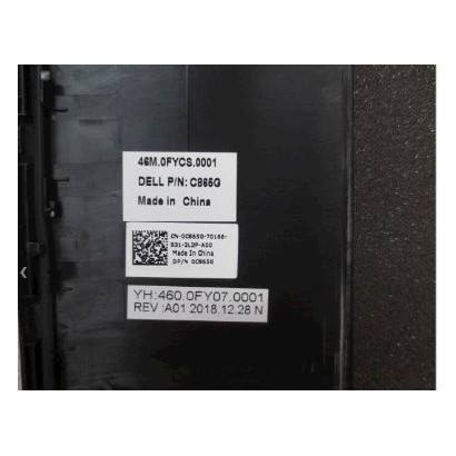 C865G C865G Dell Non-Touch LCD back case assembly for Dell Latitude 3500 includes WLAN antenna and bracket dimensions 29.8 cm...