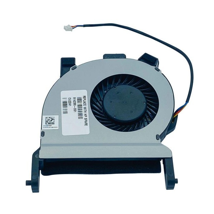 914266-001 HP System fan assembly for HP desktops and workstations 12V designed for efficient cooling in compatible models. 6782
