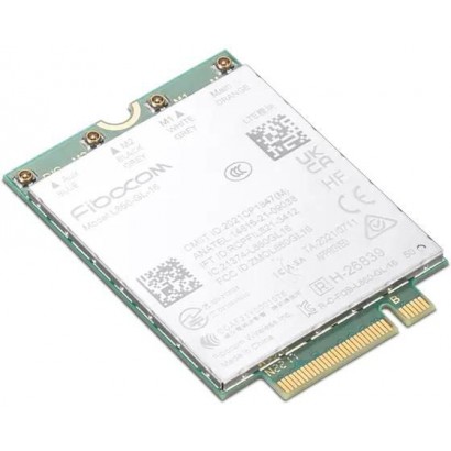 4XC1M72796 4XC1M72796 Lenovo ThinkPad Fibocom L860-GL-16 4G LTE CAT16 M.2 WWAN Module for T16/P16s Gen 2 (Intel &AMD) Lenovo