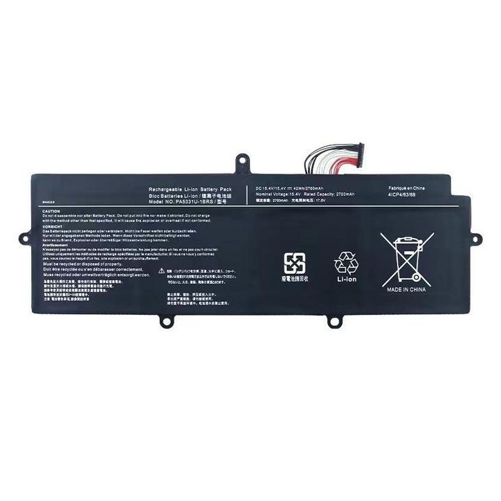 MBXTO-BA0069 CoreParts Batteria for Toshiba Notebook 42Wh Li-ion 15.4V 2700mAh for Dynabook Portege A30E Dynabook Tecra A40G PA5