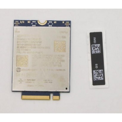 5W10V25820 5W10V25820 Lenovo 4G LTE CAT12 PCIe WWAN module M.2 form factor 600 Mbps downlink -40°C to +85°C operating range i...