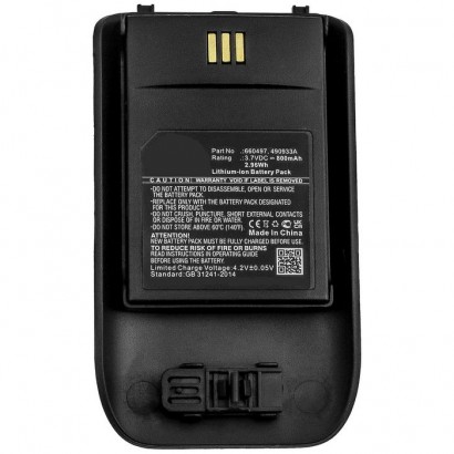 MBXCP-BA248 MBXCP-BA248 CoreParts Batteria for Cordless Phone 2.96Wh Li-ion 3.7V 800mAh for Ascom Mitel D63 DECT 3735 DH7 561...