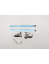5H50S28982 5H50S28982 Lenovo Hinge L 82BH SLA GY FRU5H50S28982
