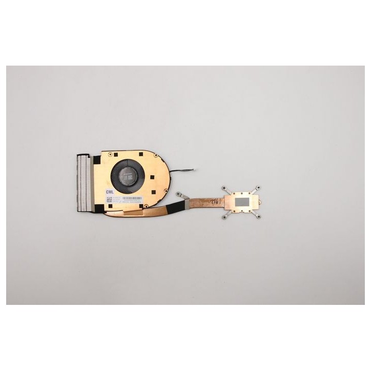 5H40W36708 Lenovo CPU heatsink with integrated fan designed for Unified Memory Architecture and Advanced Vapor Chamber efficient