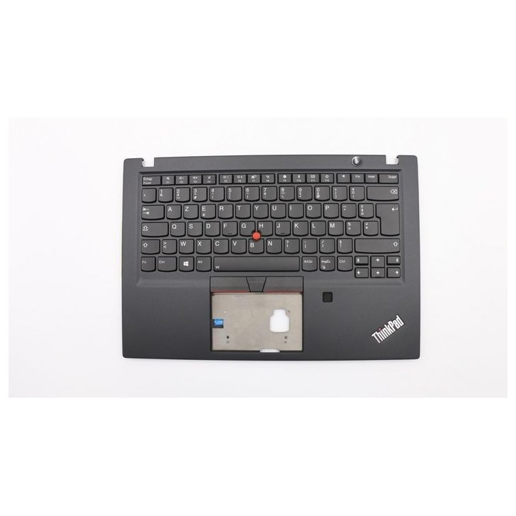 FRU02HM319 Lenovo FRU C-Cover ASM French Backlit KBD (Sunrex) and FPR Black 02HM283 FRU02HM283
