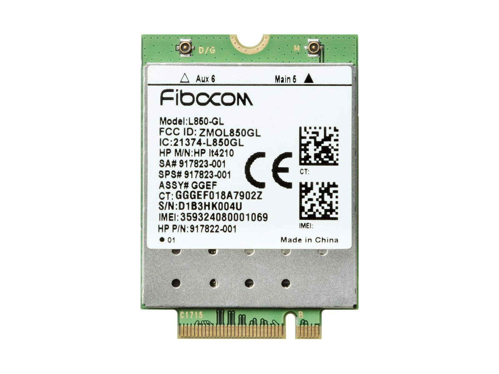 3FB01AA#AC3 3FB01AAAC3 HP XMM 7360 LTE-Advance WWAN 789031 3FB01AA#AC3 3FB01AAAC3 HP XMM 7360 LTE-Advance WWAN 789031