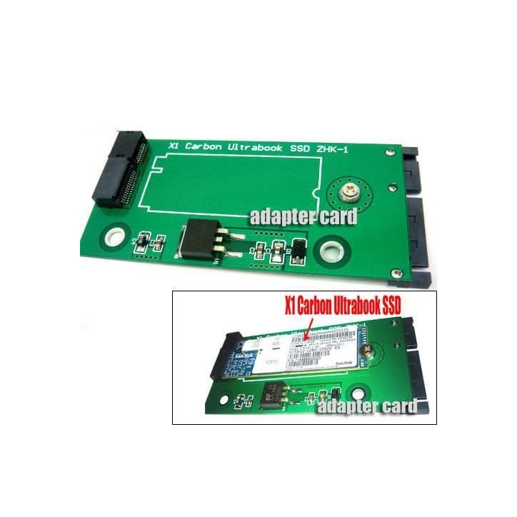 MSUB1002 CoreParts Lenovo X1 20+6pin SSD to USB Sandisk SD5SG2 SSD Lenovo X1 Carbon Ultrabook sandisk SD5SG2 SSD adapter as USB 