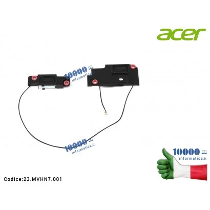 23.MVHN7.001 Altoparlanti Speaker Audio (COPPIA) ACER Acer Aspire E5-522 E5-532G E5-573 F5-521 F5-571G F5-572G V3-574 V3-575 ...