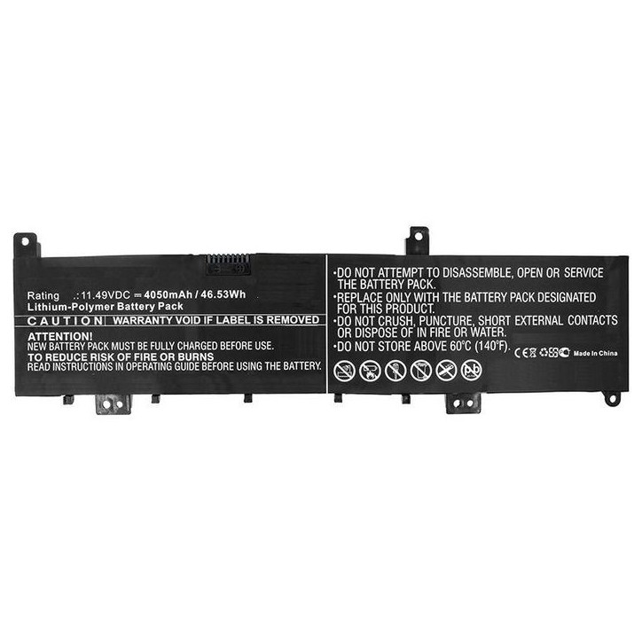 MBXAS-BA0200 CoreParts Laptop Batteria for Asus 47WH Li-Pol 11.49V 4.05Ah for Asus N580 N580GD N580GD-DB74 0B200-02580000 0B200-