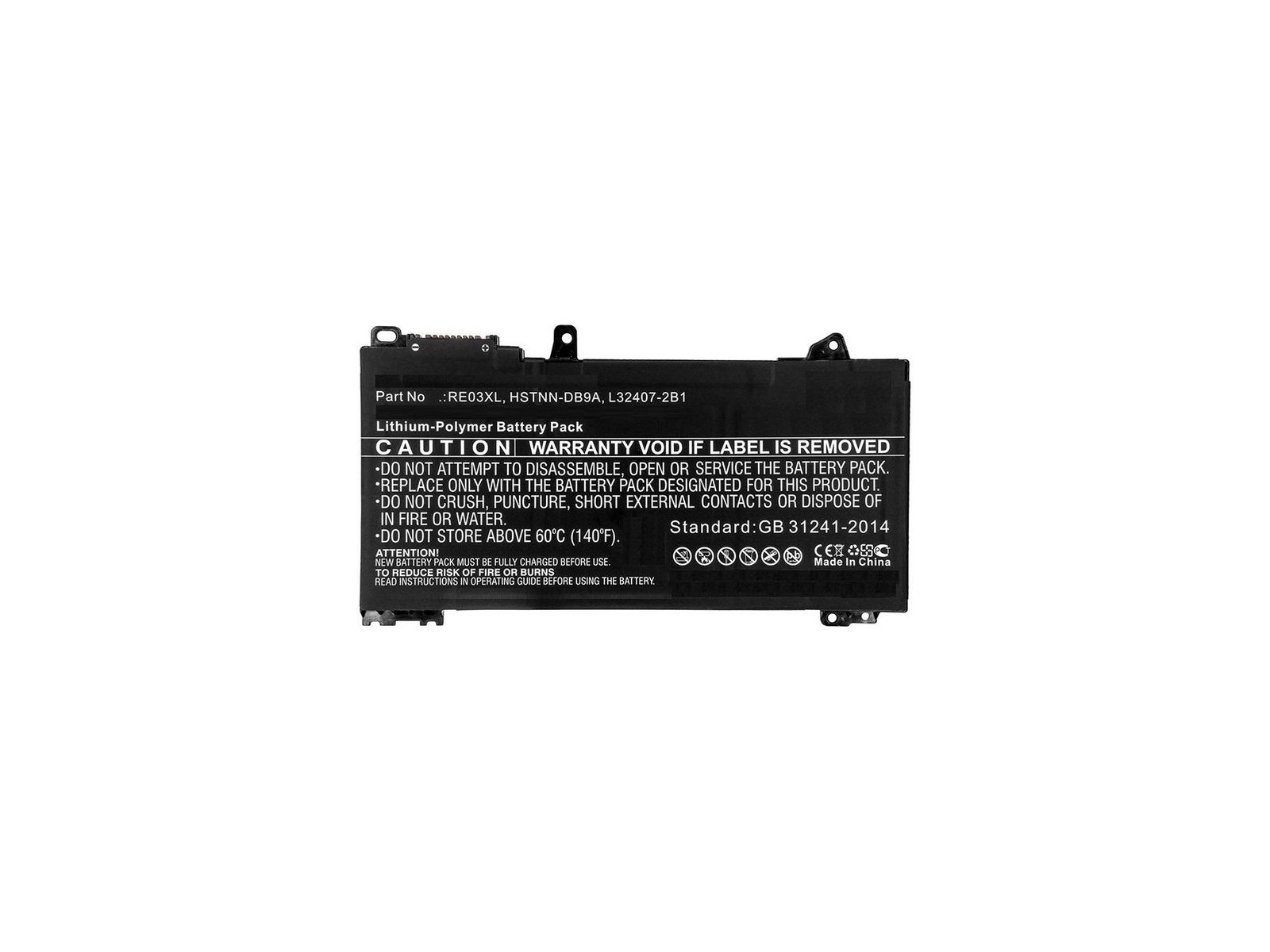 MBXHP-BA0213 MBXHP-BA0213 CoreParts Laptop Batteria for HP 41.07Wh Li-Pol 11.1V 3700mAh 6BN40EA 6BN46ET ProBook 430 G6 ProBoo...