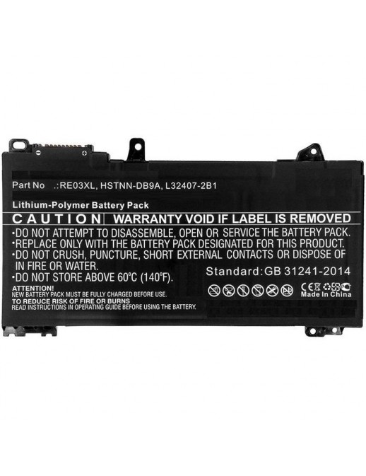MBXHP-BA0213 MBXHP-BA0213 CoreParts Laptop Batteria for HP 41.07Wh Li-Pol 11.1V 3700mAh 6BN40EA 6BN46ET ProBook 430 G6 ProBoo...