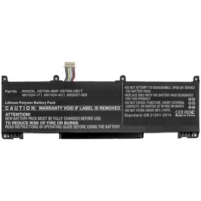 MBXHP-BA0278 CoreParts Laptop Batteria for HP 40Wh Li-Polymer 11.4V 3550mAh for HP ProBook 450 G8,ProBook 650 G8 HPG458NB HSTNN-