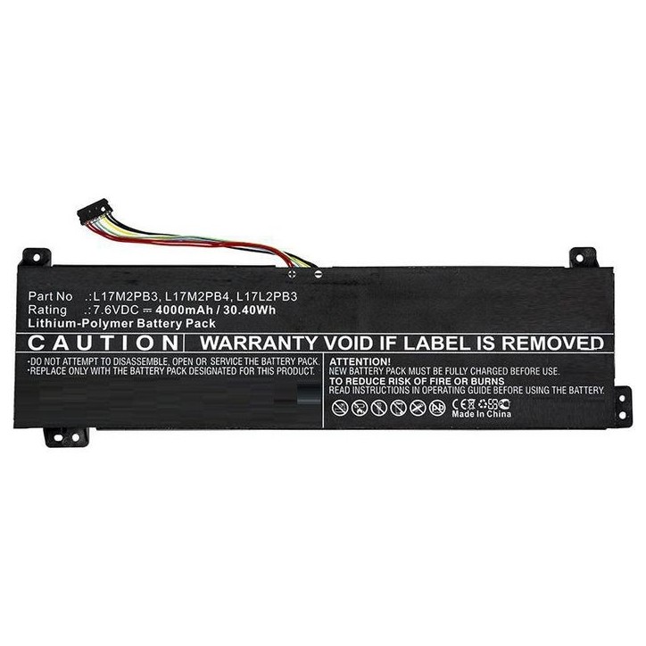 MBXLE-BA0287 CoreParts Laptop Batteria for Lenovo 34.20Wh Li-Pol 7.6V 4500mAh Black for Lenovo Notebook Laptop Lenovo V130-15IKB