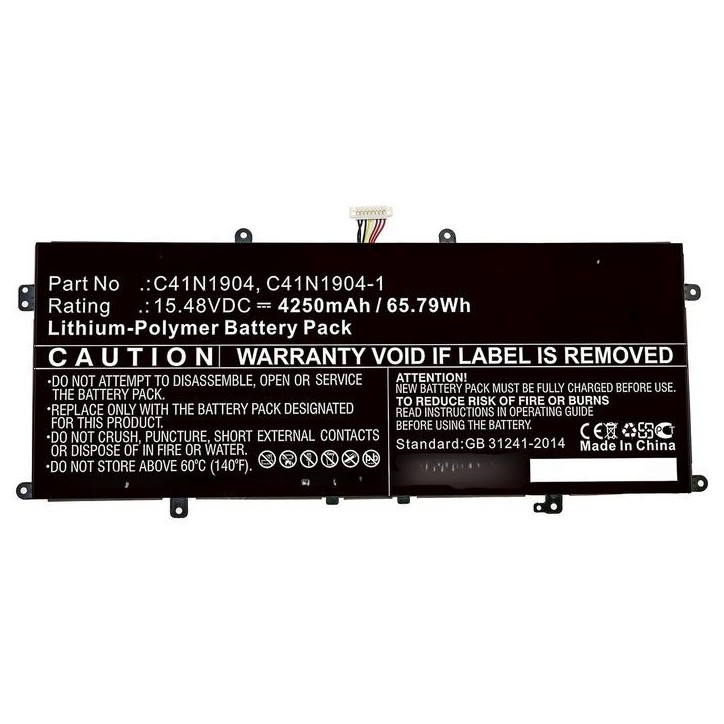 MBXAS-BA0294 CoreParts Laptop Batteria for Asus 49Wh Li-Polymer 15.4V 3200mAh for Asus Deluxe 14S UX425IA X435EA AUZ425NB 02B200
