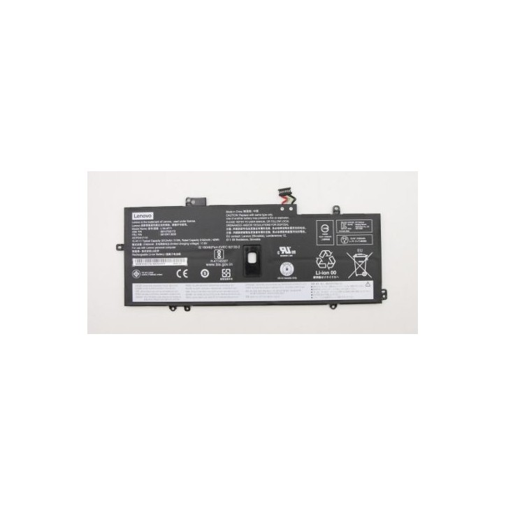 5B10W13930 Lenovo Internal lithium-ion Batteria 51Wh capacity 15.4V voltage compatible with Lenovo ThinkPad Carbon X1 7th and 8t
