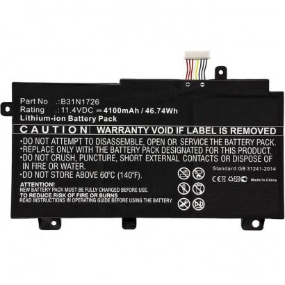 MBXAS-BA0243 MBXAS-BA0243 CoreParts Laptop Batteria for Asus 44Wh Li-ion 11.4V 3900mAh Black for Asus Notebook Laptop FX504 F...