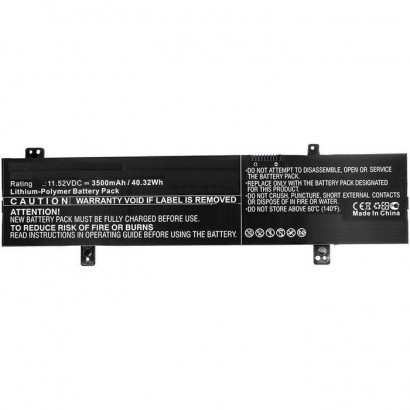 MBXAS-BA0189 MBXAS-BA0189 CoreParts Laptop Batteria for Asus 40WH Li-Pol 11.52V 3.5Ah for Asus F505ZA F505ZA-BQ117T F505ZA-DB...