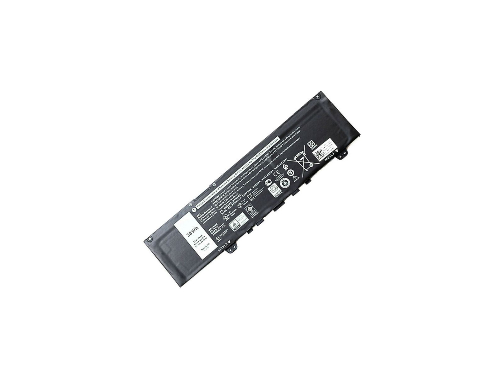 RPJC3 RPJC3 Dell Batteria 38WHR 3 Cell Lithium Ion 0RPJC3