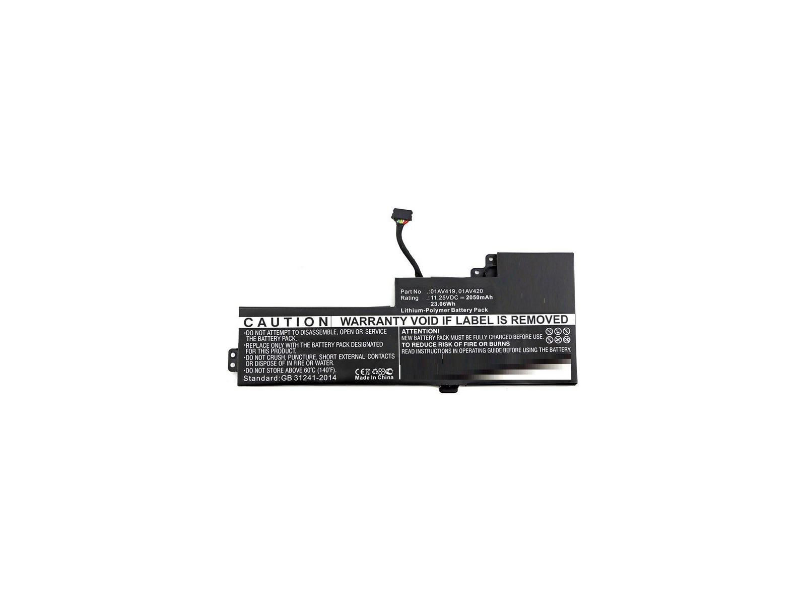 MBXLE-BA0175 MBXLE-BA0175 CoreParts Laptop Batteria for Lenovo 23Wh Li-Pol 11.25V 2050mAh Black ThinkPad T470 ThinkPad T470 2...