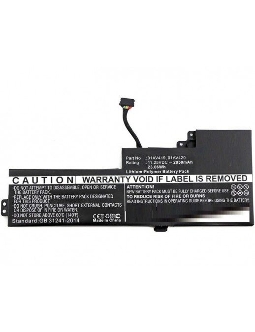 MBXLE-BA0175 MBXLE-BA0175 CoreParts Laptop Batteria for Lenovo 23Wh Li-Pol 11.25V 2050mAh Black ThinkPad T470 ThinkPad T470 2...
