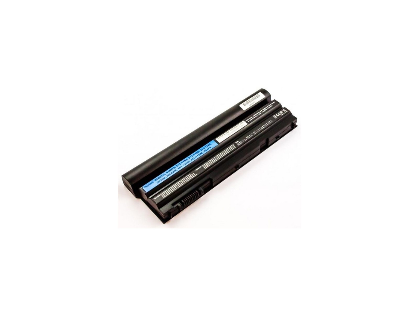 MBXDE-BA0010 MBXDE-BA0010 CoreParts Laptop Batteria for Dell 73Wh 9 Cell Li-ion 11.1V 6.6Ah High Capacity 05VFW 38CK3 3CVD9 4...