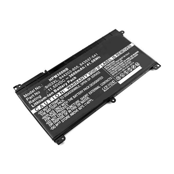 MBXHP-BA0097 CoreParts Laptop Batteria for HP 42Wh Li-ion 11.55V 3600mAh Black Pavilion M3-U Pavilion M3-U001DX Pavilion X360 13