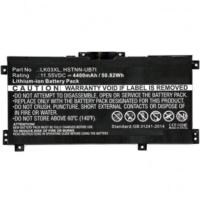 MBXHP-BA0140 MBXHP-BA0140 CoreParts Laptop Batteria for HP 51Wh Li-ion 11.55V 4400mAh Black Envy 17m Envy 17M-AE0XX 916368-54...