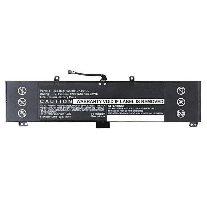MBXLE-BA0149 CoreParts Laptop Batteria for Lenovo 48Wh Li-ion 7.4V 6400mAh Black Erazer Y50 Y50-70 Y50-70AM-IFI Y50-70AM-ISE Y50