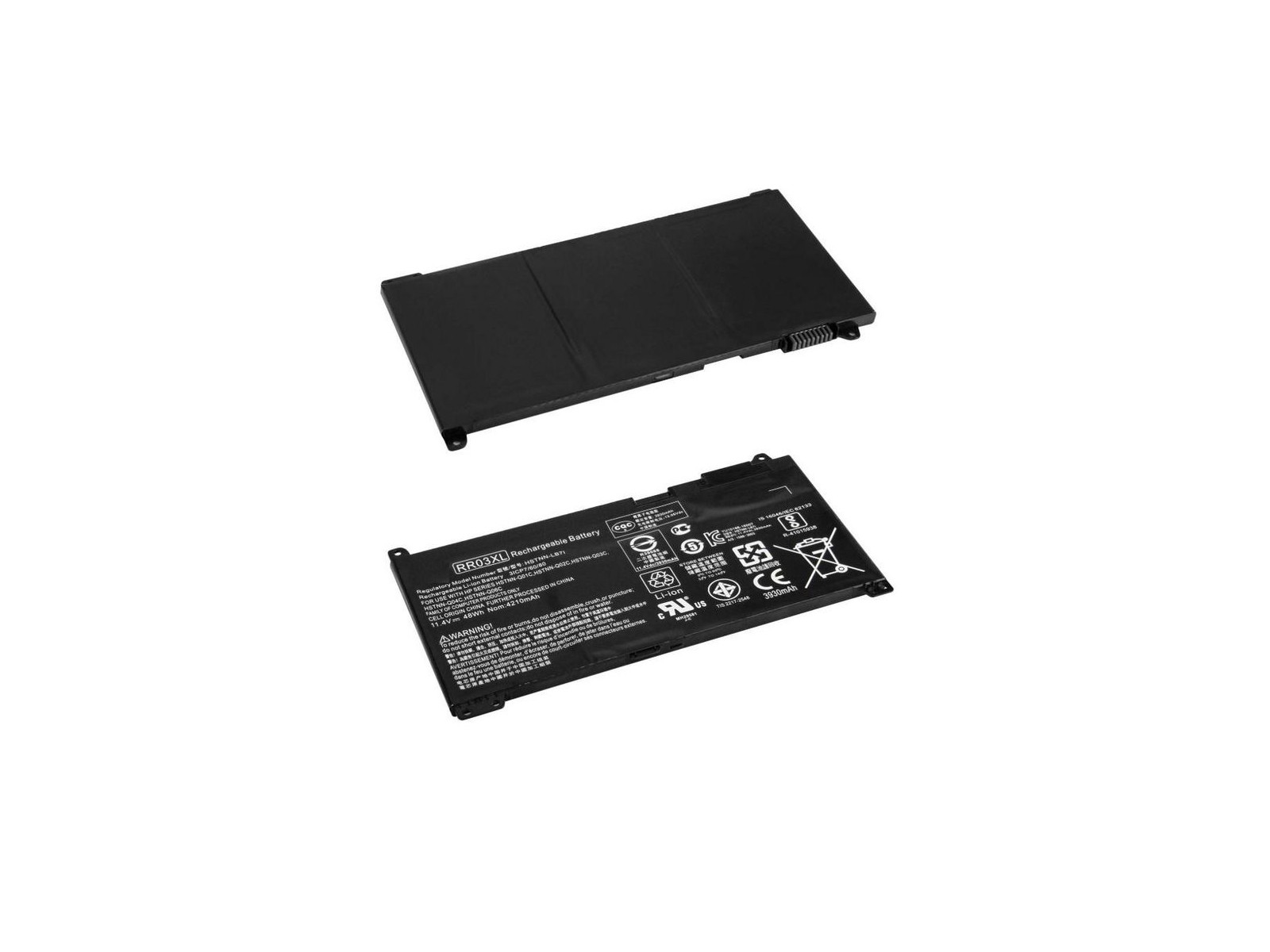 MBXHP-BA0024 MBXHP-BA0024 CoreParts Laptop Batteria for HP 48Wh 4 Cell Li-ion 11.4V 3.9Ah RR03XL 851477-421 851477-541 851477...