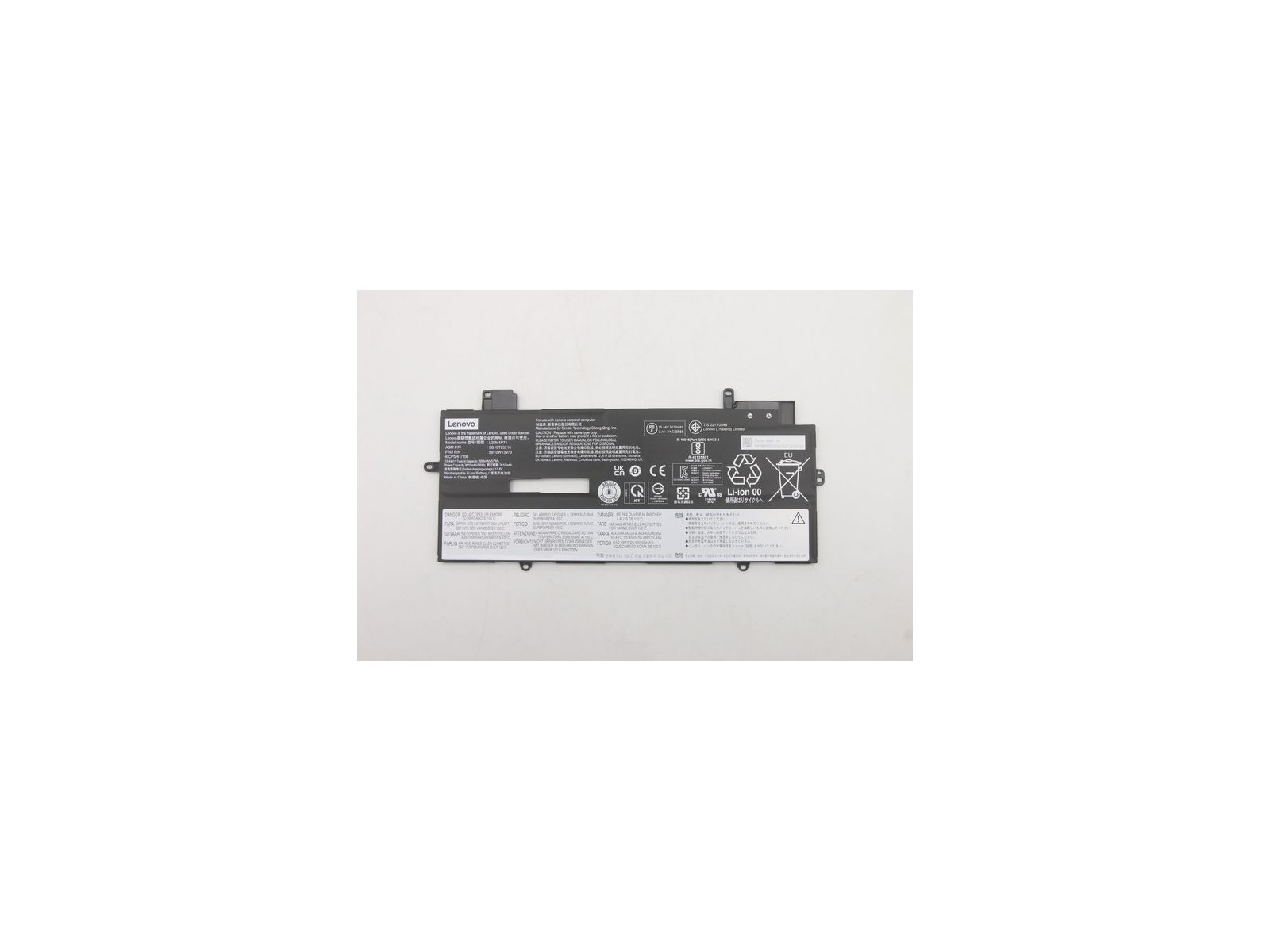 5B10W13973 5B10W13973 Lenovo Internal lithium-ion battery pack, 57Wh capacity, 15.44V voltage, 4 cells, designed for Lenovo d...