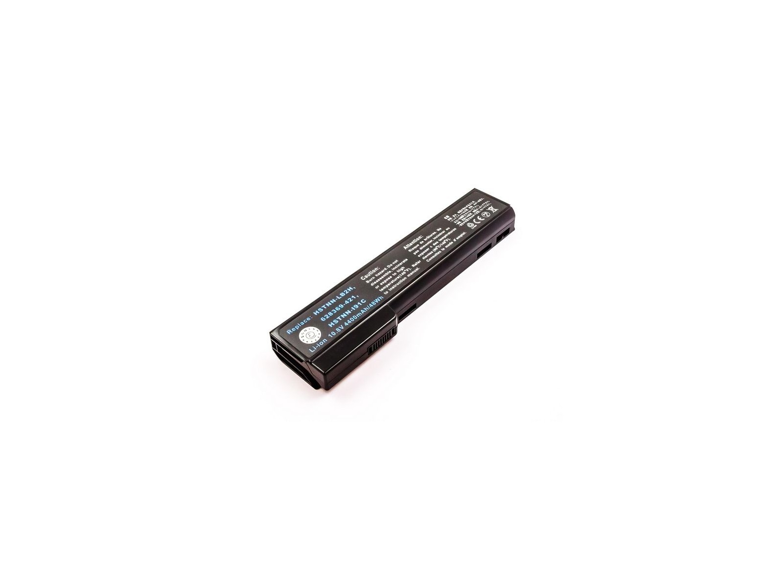 MBI2199 MBI2199 CoreParts Laptop Batteria for HP 47,52Wh 6 Cell Li-ion 10,8V 4400mAh Black 628670-001 628369-421 CC06 CC06X C...