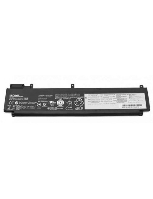00HW023 00HW023 Lenovo Rechargeable Li-ion Batteria 24Wh capacity 11.4V voltage 3 cells compatible with Lenovo ThinkPad T460s...