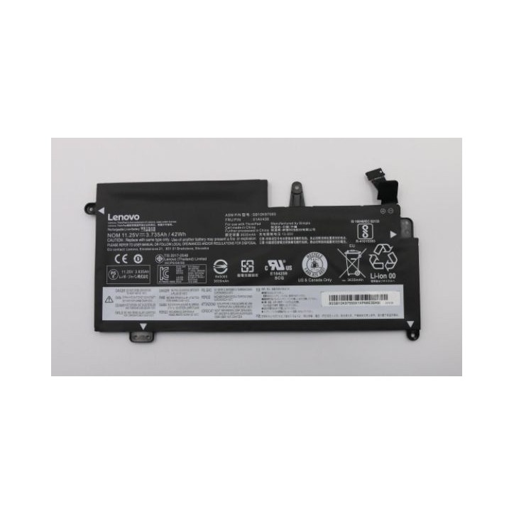 01AV436 Lenovo Lithium-ion Batteria 42Wh capacity designed for Lenovo laptops and Chromebooks model 3c reliable power source. FR