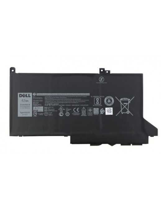 DJ1J0 DJ1J0 Dell 3 Cells, 42Wh, Lithium-Ion (Li-Ion) Battery 5NG4M, 0GM09V 42 Wh