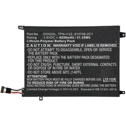 MBXHP-BA0250 MBXHP-BA0250 CoreParts Laptop Batteria for HP 31.35Wh Li-Pol 3.8V 8250mAh Black for HP Notebook Laptop K2N76PA K...